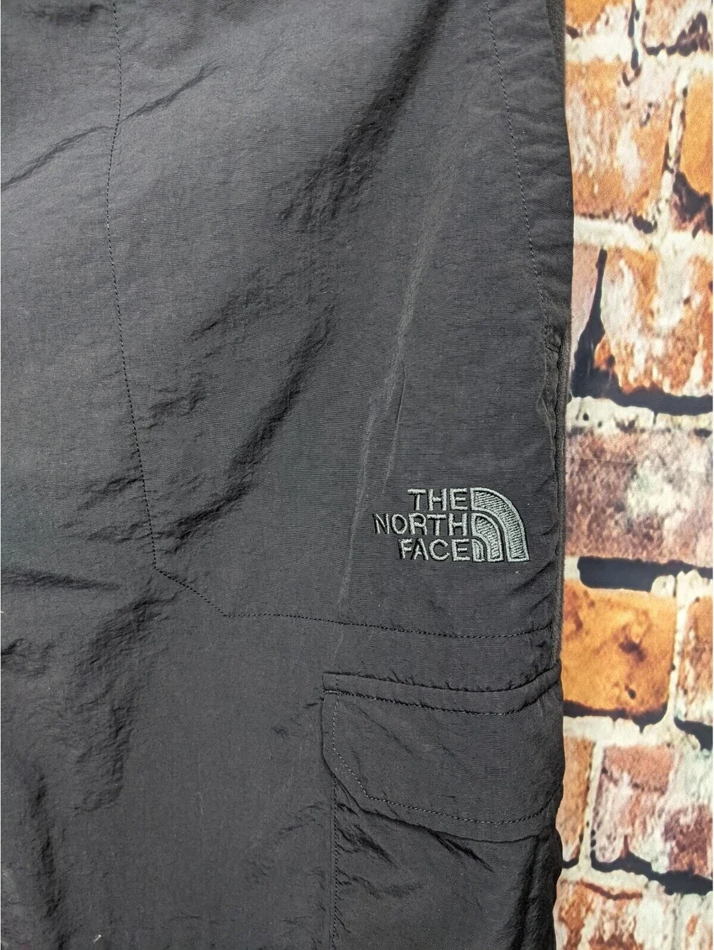 The North Face Mens ABC Alphabet City Tech Cargo Joggers Taper Pants Large Black